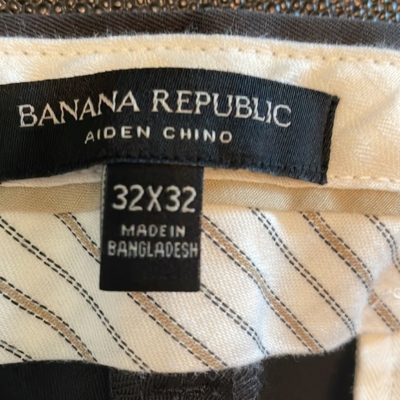 Banana Republic Aiden Chino dark gray 32x32 - Picture 4 of 10
